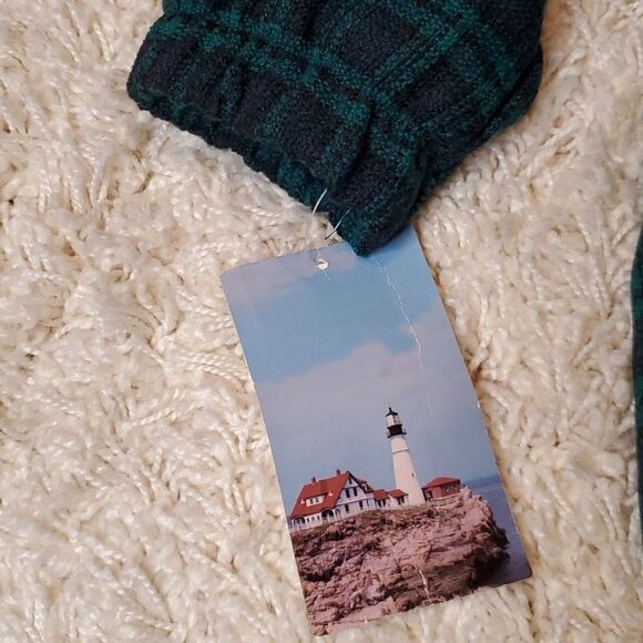 VINTAGE LIGHTHOUSE POINT FASHIONS Lightweight Plaid Zip-Up Jacket - Picture 7 of 8